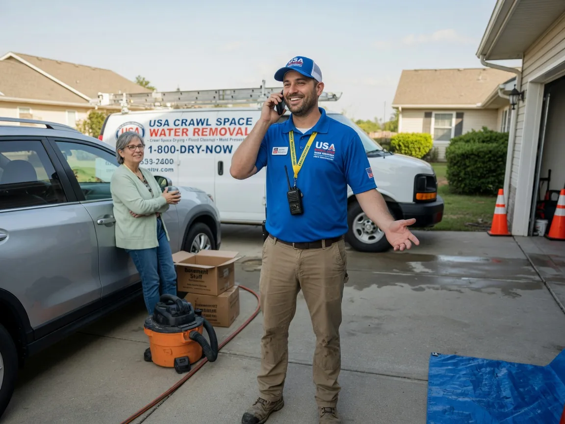 Crawl Space Water Removal Scroggins, TX FAQs